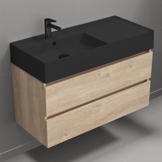 Bathroom Vanity Wall Mounted Bathroom Vanity, Modern, 40